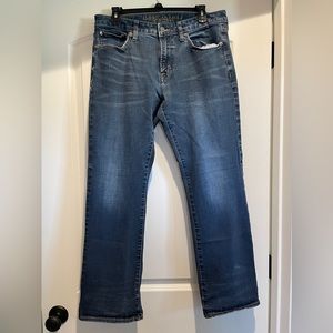 Men’s American Eagle 360 extreme flex original boot cut jeans. Like new. 32x32